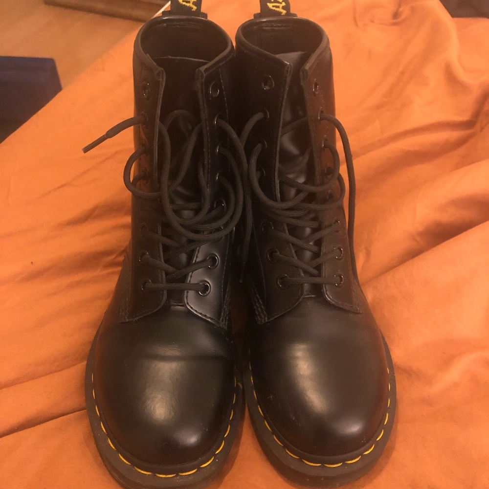 Classic Black Doc Marten Boots